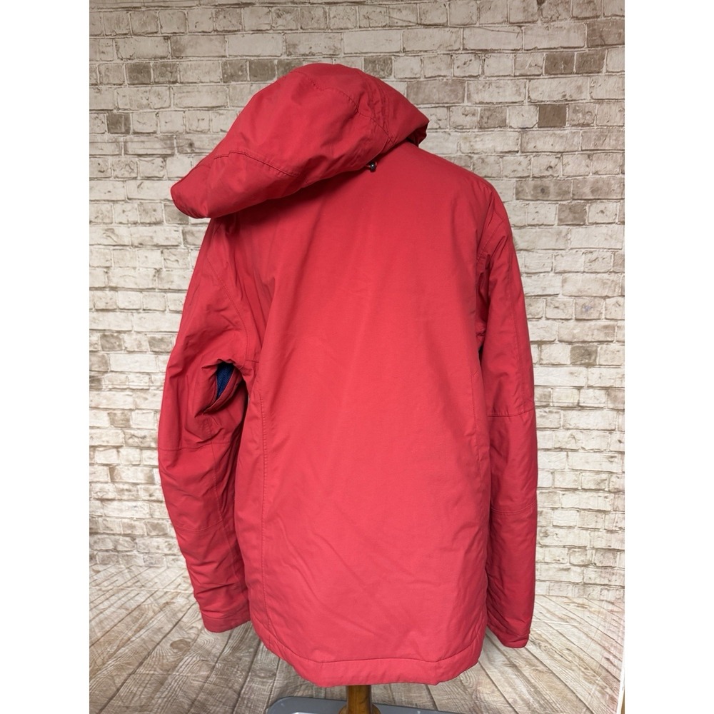 Helly Hansen Ski Jacket Mens Large Red Good RECCO Helly Tech Performance Hooded - Picture 5 of 9